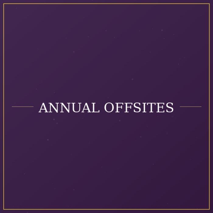 Annual Offsites