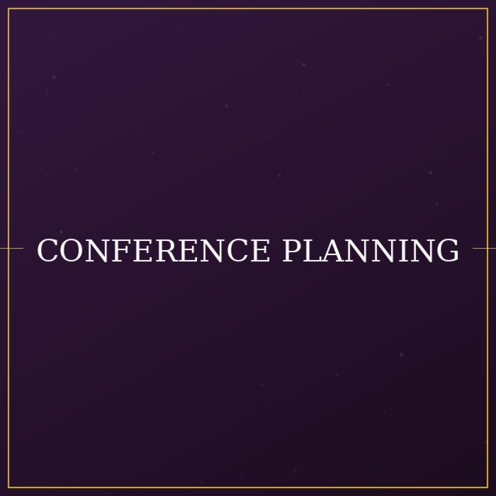 Conference Planning