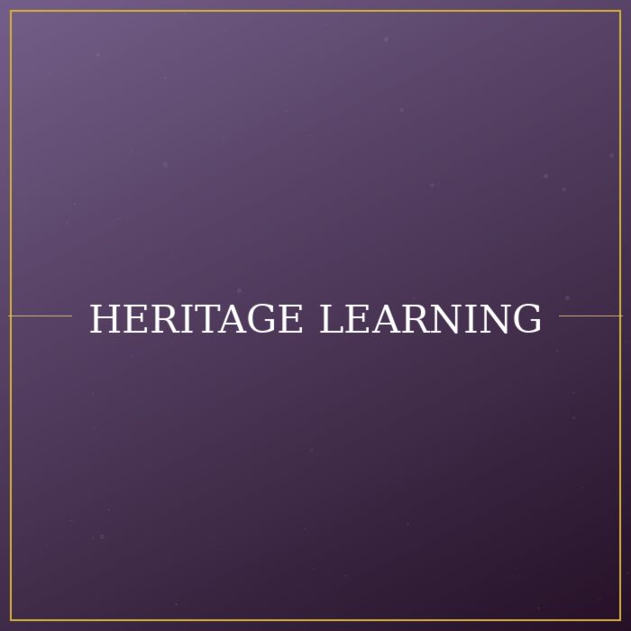 Heritage Learning