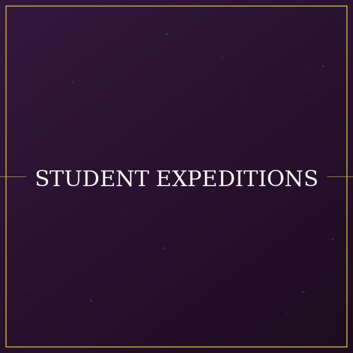 Student Expeditions