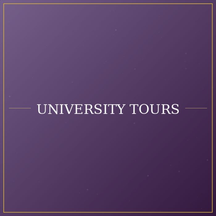 University Tours